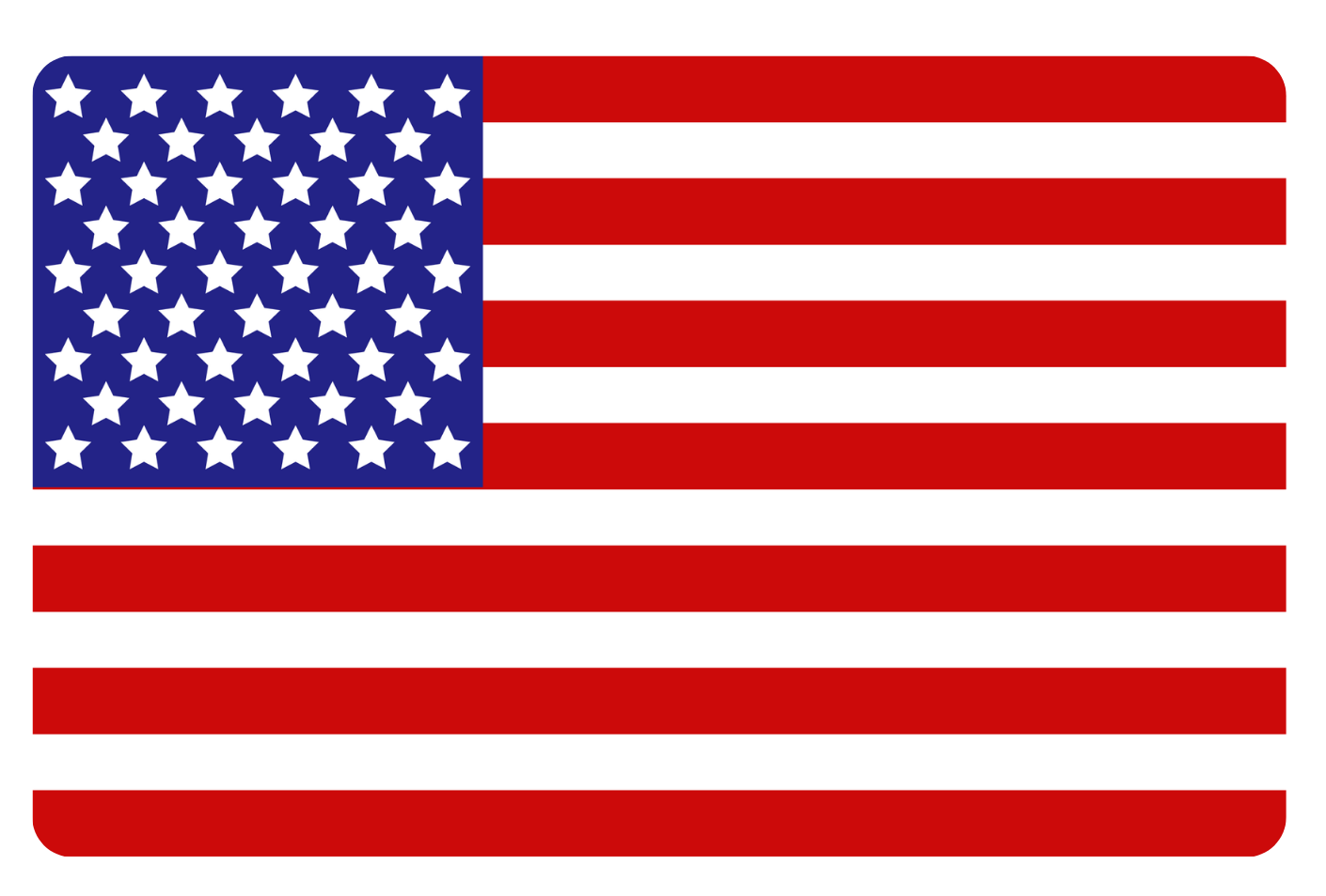 america flag youtube size
