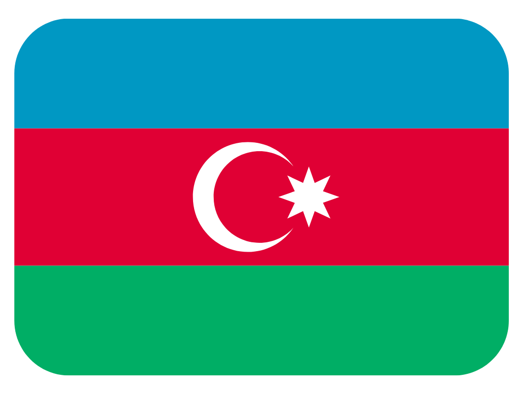 azerbaijan flag youtube size